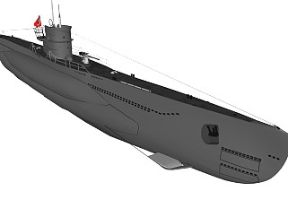 精细船只军事模型军舰 航母 潜水艇(28)